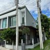 บ้านหัวมุม วิวสวน ให้เช่า โครงการ Pleno สุขสวัสดิ์-ประชาอุทิศ 60 เฟอร์นิเจอร์ครบ เข้าอยู่ได้ทันที โทร 085-144-0184